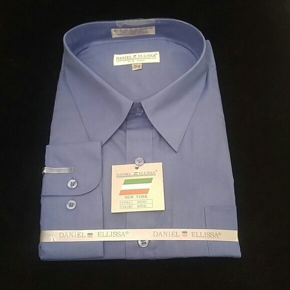 DANIEL ELLISSA Other - MEN'S BASIC FULL CUT DRESS SHIRT BY DANIEL ELLISSA